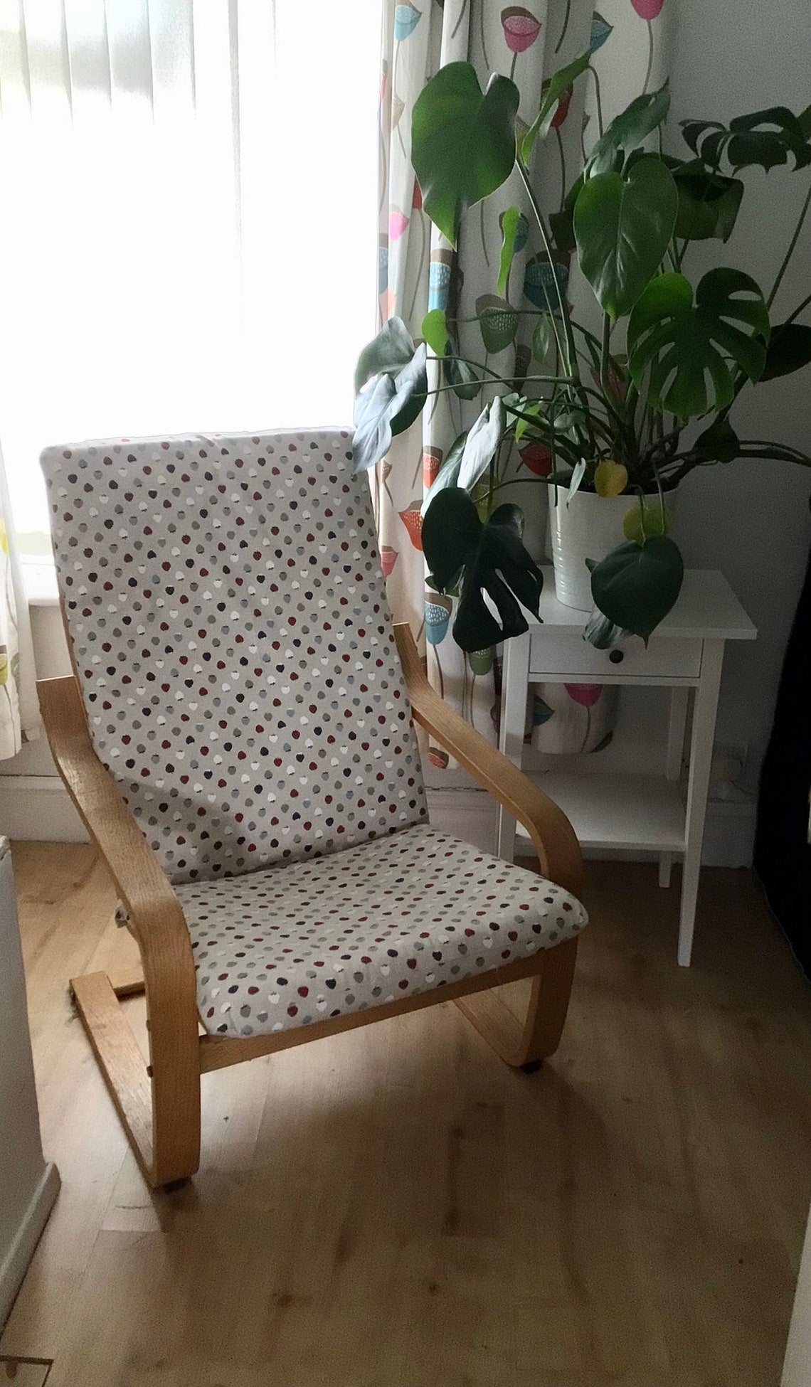 SALE, LAST ONE. Ikea Poang replacement chair cover.  Custom made cover