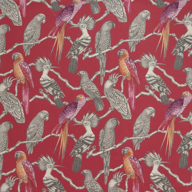 Ikea Poang chair cover.  Organic Tropical bird print cotton fabric. 5 colour choices